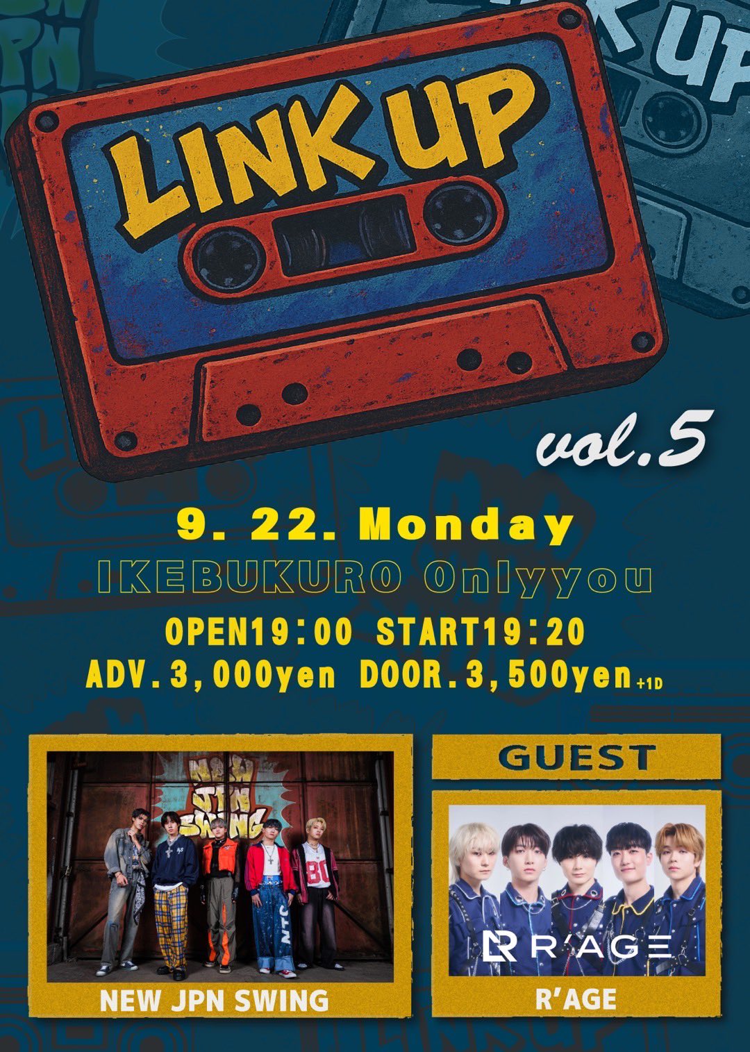 R'AGE【公式】 📢 9/12 1周年ワンマン@渋谷WOMB on X