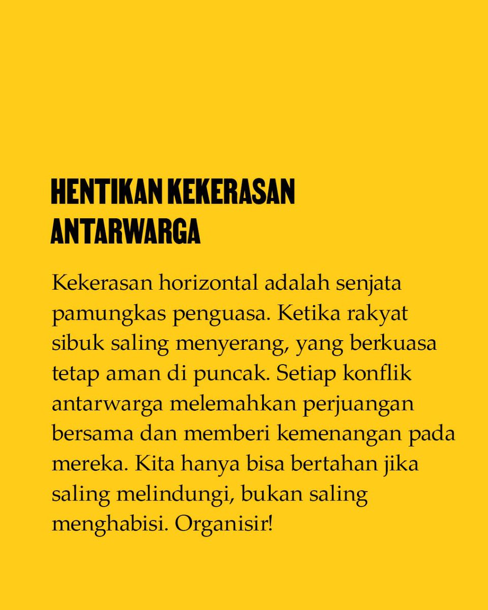 BSA_1933's tweet image. Mari saling mengingatkan, sebarluaskan ke kawan2 sekitar!

Gow 🖤❤✊

#WargaJagaWarga