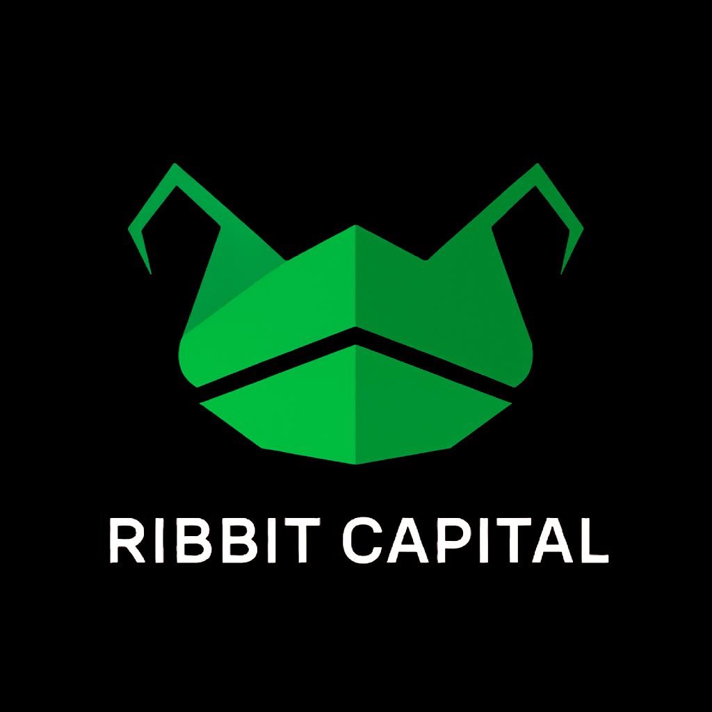 Ribbit Capital logo featuring a green frog design