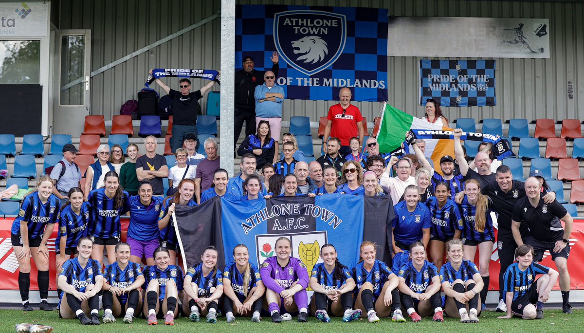 LOI Women (@loiwomen) on Twitter photo A huge achievement for Athlone Town! 👏 
The first LOI side to compete in the new UEFA Women's Europa Cup.
A shout-out to the LOITV commentary team of Jessica Farry and David Dully too🎙️ A huge achievement for Athlone Town! 👏 
The first LOI side to compete in the new UEFA Women's Europa Cup.
A shout-out to the LOITV commentary team of Jessica Farry and David Dully too🎙️