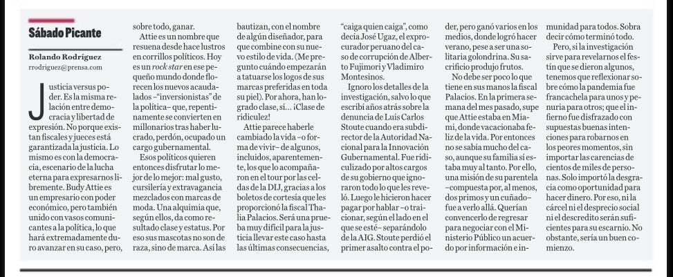 barsallocarlos's tweet image. Sábado Picante La Prensa 30 de agosto de 2025 

Financial Times 7 de julio de 2020 

#Pandemia: el gran negocio. 

#Transparencia en cuarentena