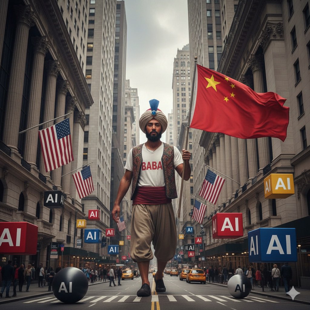 sharon__swing's tweet photo. BABA - Earnings are out, and the stock is soaring! 🚀
BABA beats EPS estimates and announces a huge move: developing its own AI chip to fill the gap left by NVIDIA. The stock ended the trading day with a 12.90% jump to a price of $135
This is not financial advice.
#BABA #Earnings https://t.co/O2LaiNRY8V