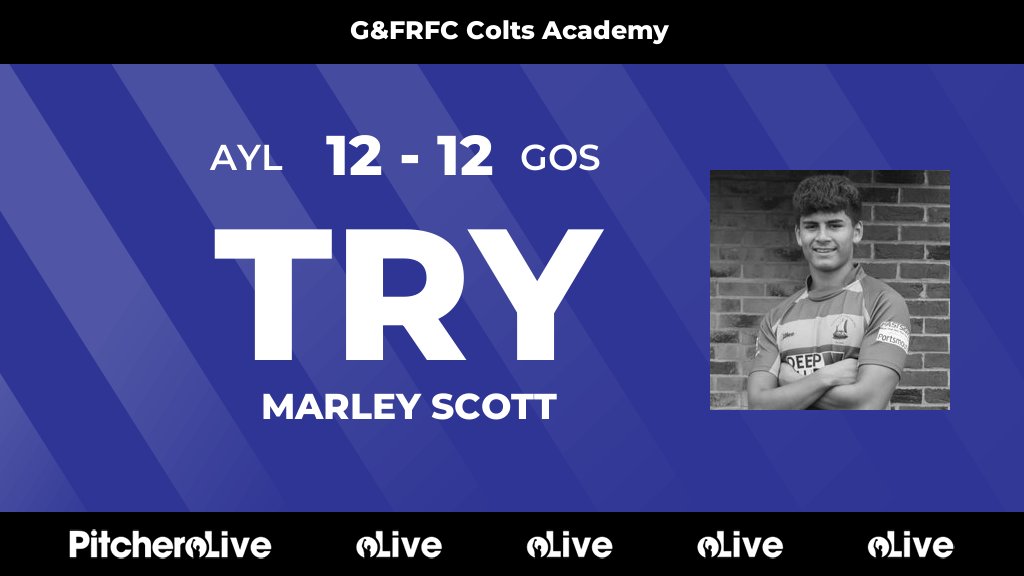 48': Marley Scott scores for Gosport &amp; Fareham RFC 🙌
#AYLGOS #Pitchero
gosportrugby.club/teams/32812/ma…