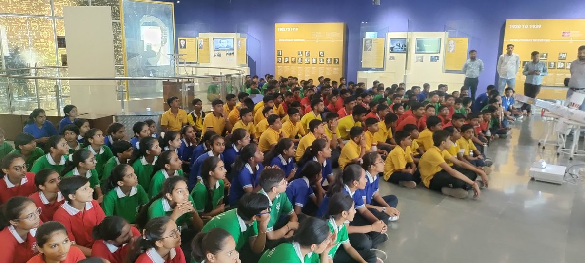 RSCRajkot's tweet image. "Science Olympiad excitement! 🎉 Today, @RscRajkot showcased an inspiring orientation on National & International Science Olympiads, thanks to @InfoGujcost! Experts shared valuable strategies & guidance to motivate future aspirants! 💡 #ScienceOlympiad #RSCRajkot"
