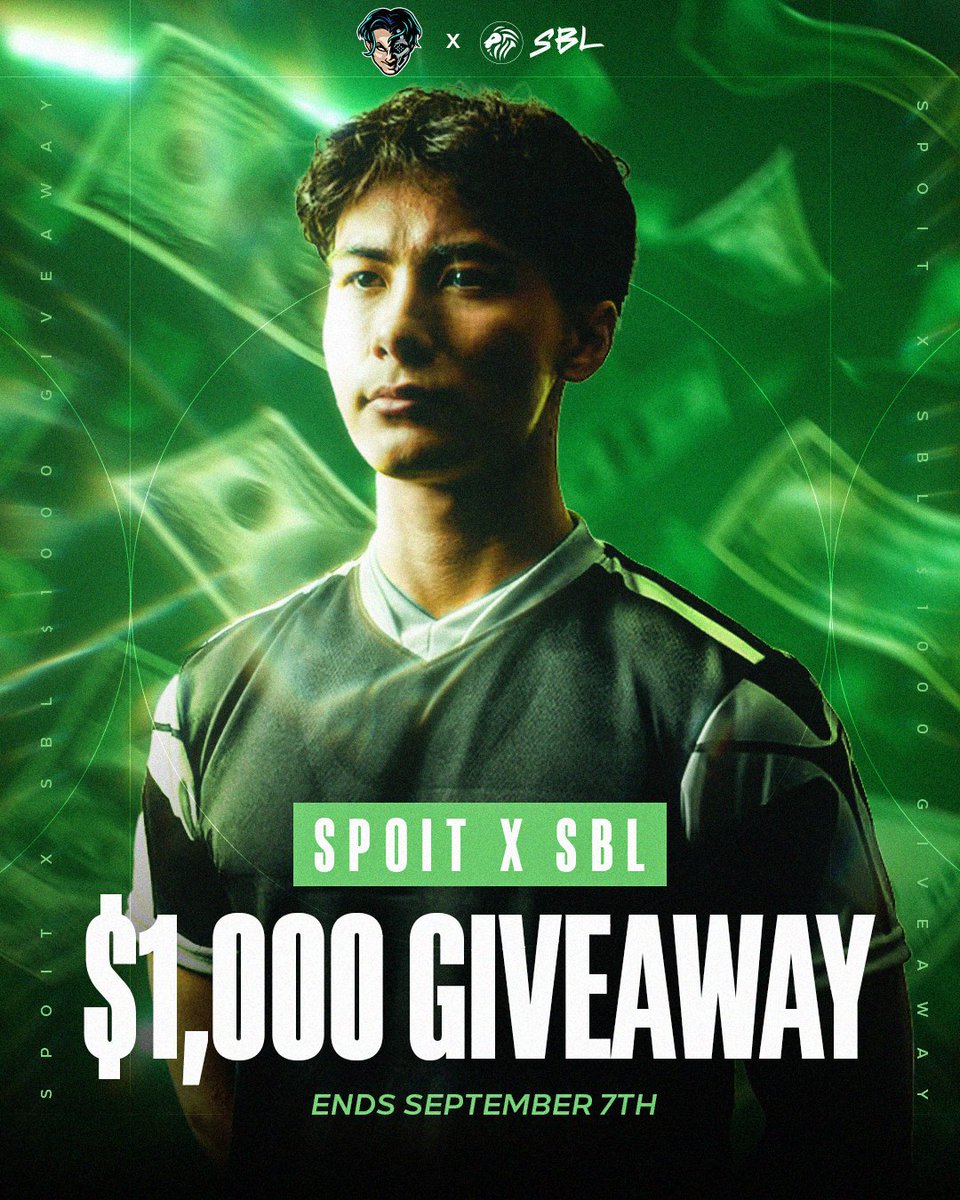 SO GUYS I AM RUNNING A $1,000 GIVEAWAY 🚨

Enter Here: gleam.io/KZuBE/spoit-x-…

Tag 2 friends 📌
Like &amp; Retweet ♻️