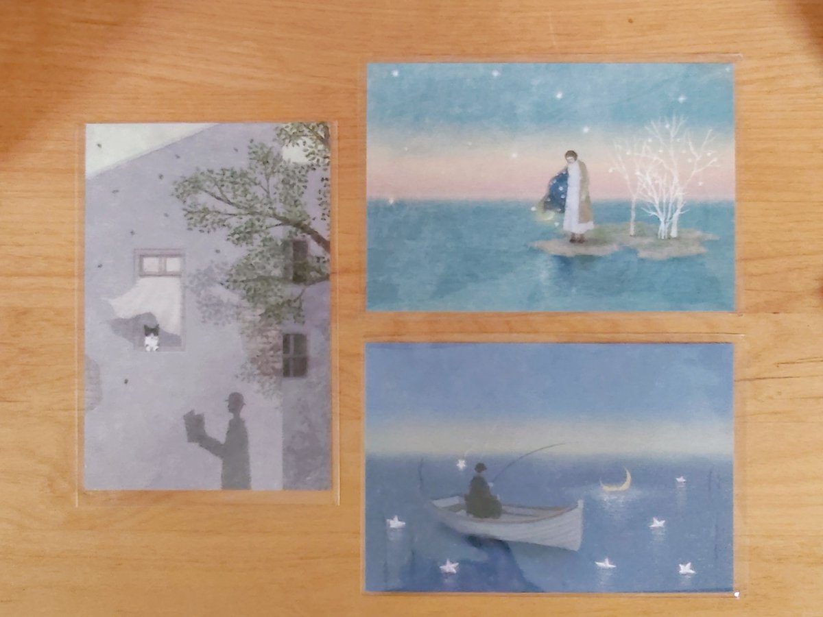 日下明さんの個展「Night Things」に行ってきました！夢の中のような温もりと静けさを感じる作品達に心がふわっとなりました🌛