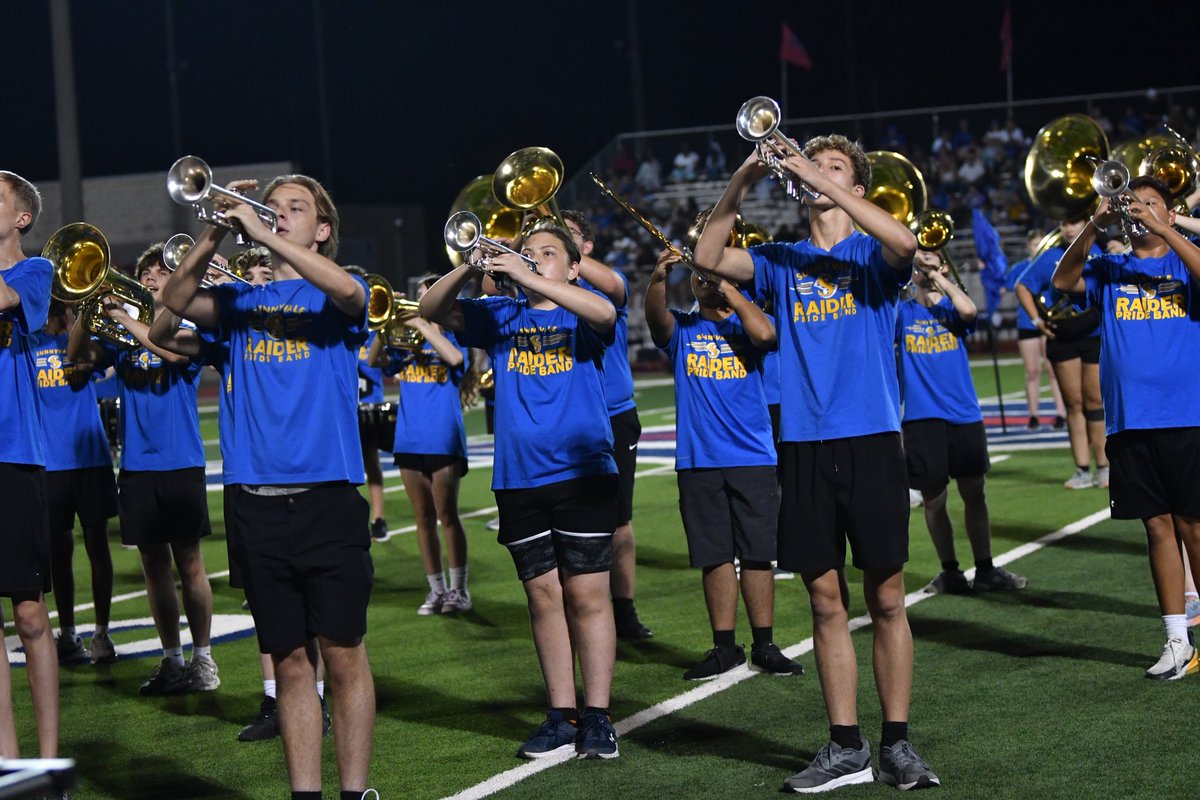 Raiders with a 35 - 17 WIN over Aubrey!