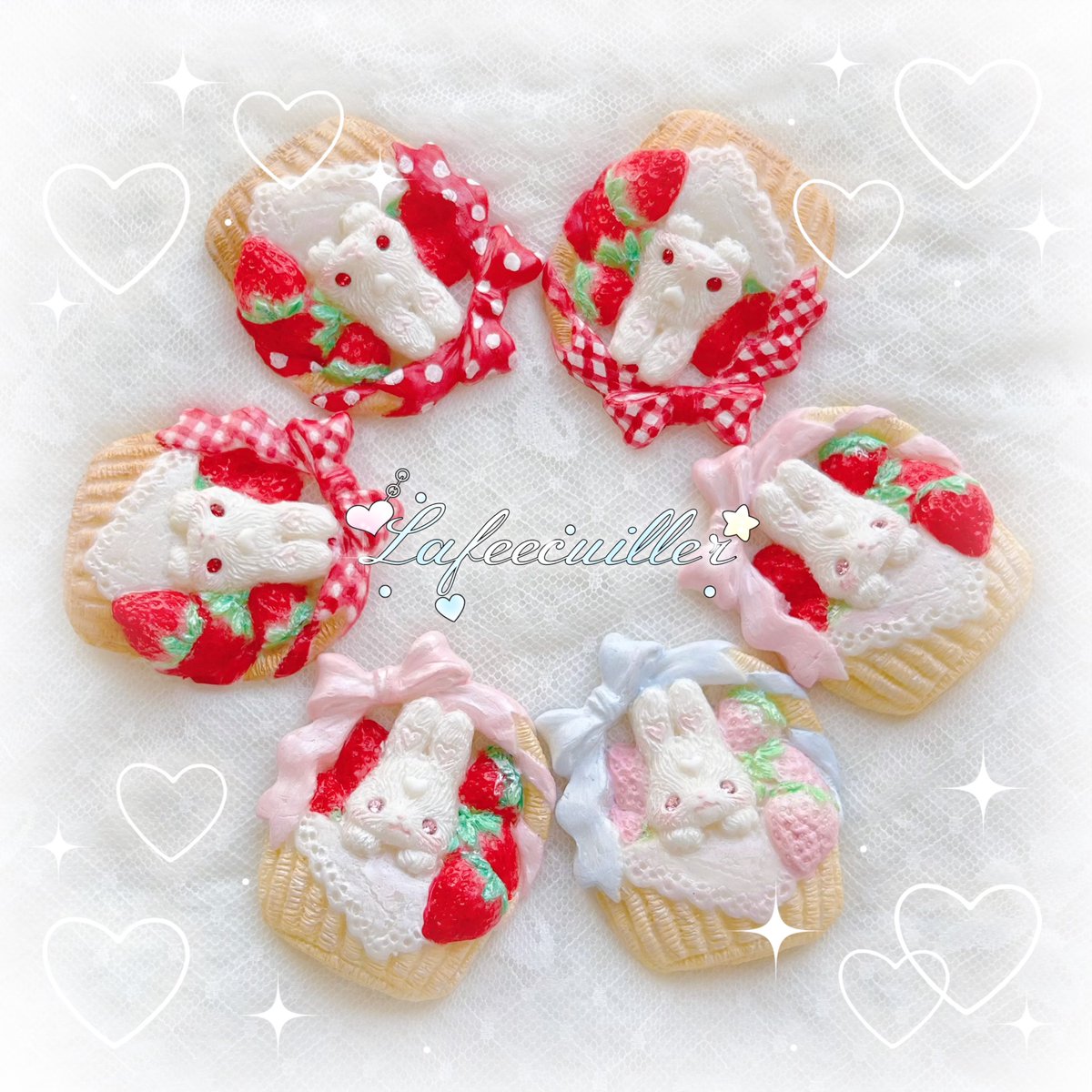 ラブうさ苺バスケット🐰🧺🍓

もうすぐ完成です🍓