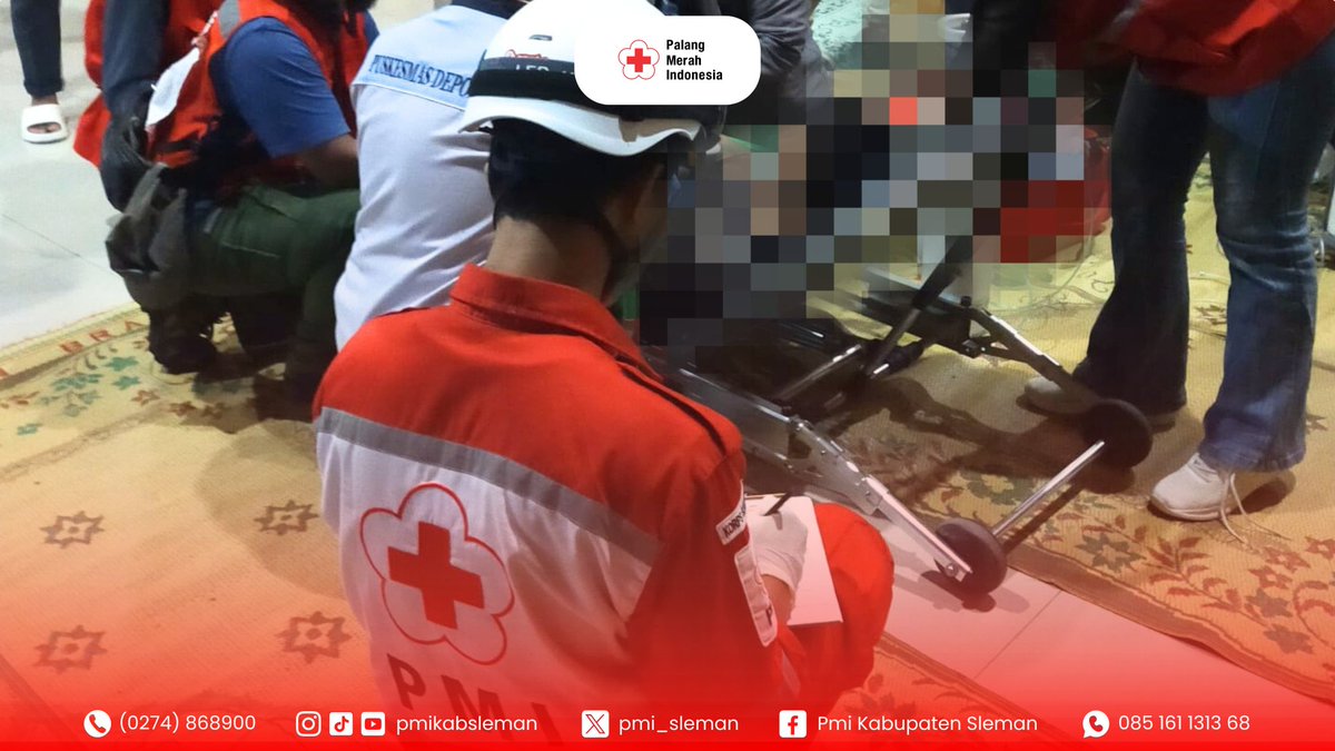 Respon Dukungan Pelayanan Kesehatan Aksi Massa di Markas Polda Daerah Istimewa Yogyakarta, Jum'at - Sabtu (29 - 30 Agustus 2025)

Apabila mengetahui atau mengalami kejadian emergency silahkan menghubungi PMI Kabupaten Sleman
( linktr.ee/pmikabsleman ) 

#pmisleman
#pmikabsleman