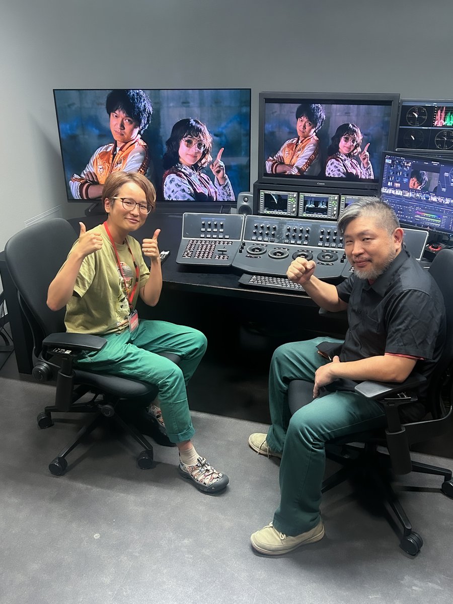 ついに最終話のグレーディングが終了！出来ることならシーズン24ぐらいまでやりたいですね。#フォグドッグ