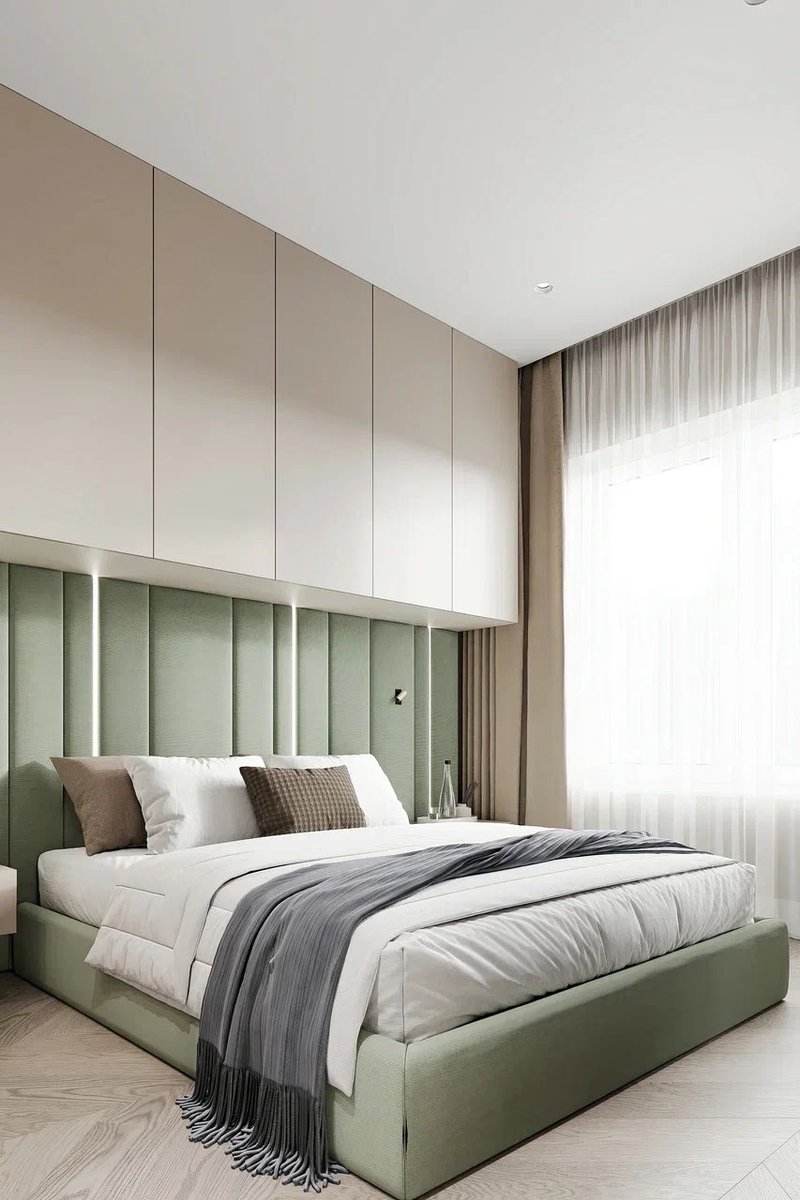 ViraRemont's tweet image. Мастер-спальня про баланс и вдохновение 🤍
Зелёные панели, молочный текстиль, свет и фактуры — всё для отдыха и ощущения защищённости.

Видео интерьера: youtu.be/YfEzO0UNzEE
Связаться с нами +7 (495) 357-08-64

#дизайнспальни #стильныйдом #интерьер