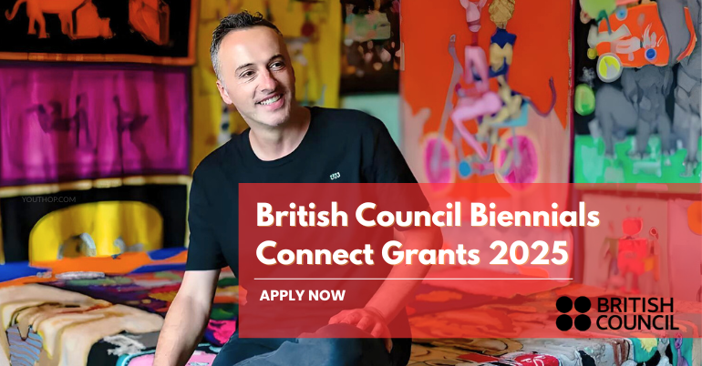 🎨🌍 Apply now! The British Council Biennials Connect Grants 2025 support artists to showcase &amp; collaborate at UK + global festivals &amp; biennials. ✨

Deadline: September 14,2025

Application link: youthop.com/competitions/g…