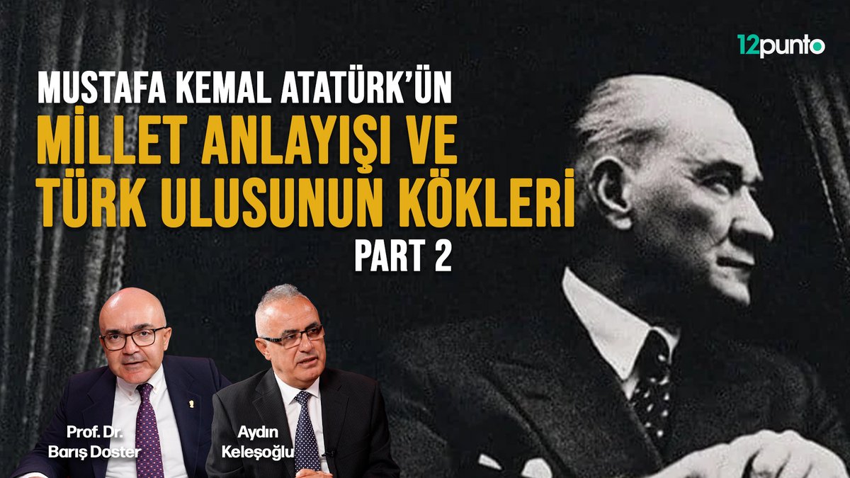 Mustafa Kemal Atatürk’ün çağdaş milliyetçilik anlayışı, sadece geçmişin değil, bugünün ve geleceğin sorunlarına da ışık tutan bir yol haritası sunuyor.

Bu belgesel serisinin yeni bölümünde, Prof. Dr. Barış Doster’in sunumuyla, Araştırmacı-Yazar Aydın Keleşoğlu, Atatürk’ün millet