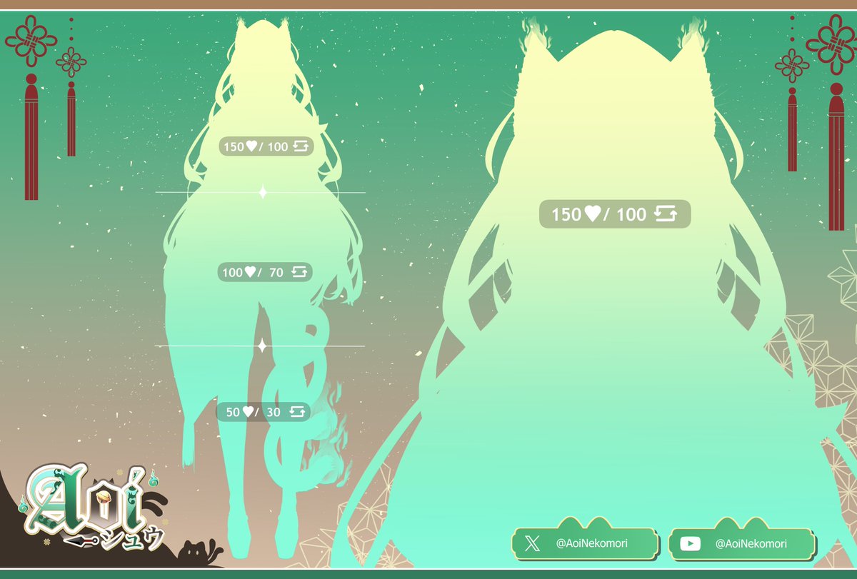 ⋆｡˚ ꒰ model reveal ꒱ ˚｡⋆  

a shadow appears... who could it be?  
เงาปริศนาปรากฏ จะเป็นใครกันนะ?

♡ + ↻ to reveal Aoi’s true form 🐾
อยากเห็นเต็มๆ ก็ต้องช่วยกันกดแล้วล่ะ

#Vtuber #VtuberTH #ModelReveal #VTuberUprising