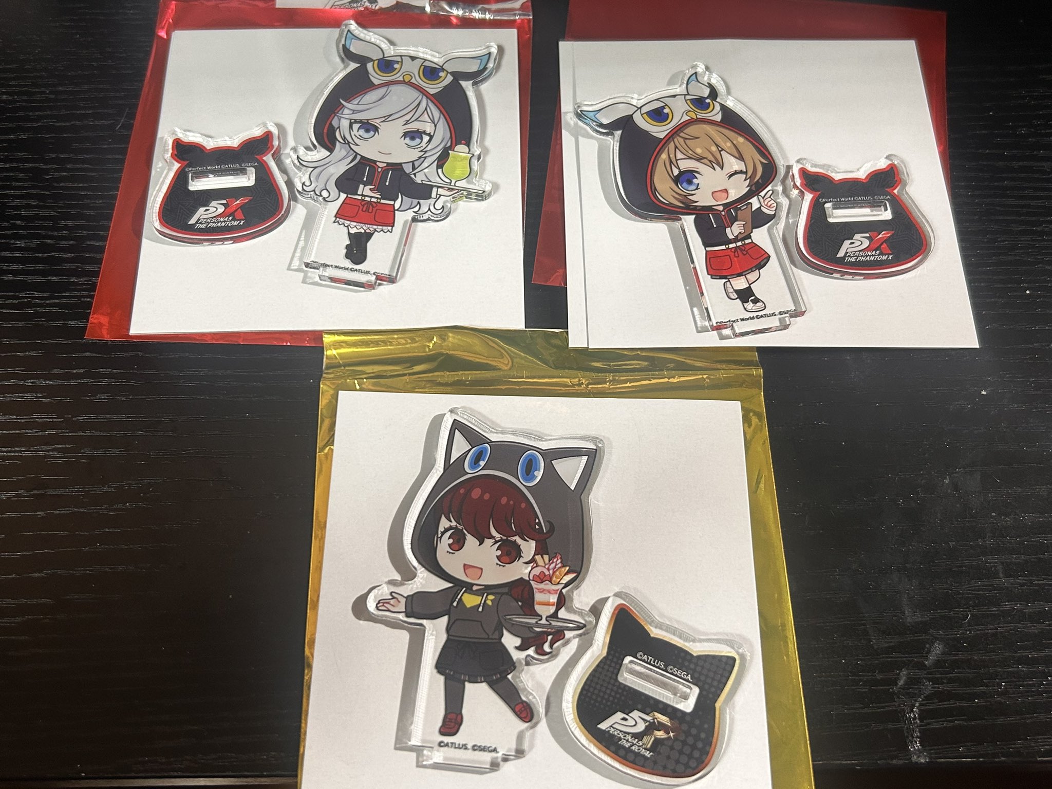 ペルソナ5 P5X AMOCAFE アモカフェ　コースター　蓮 ペルソナ5 P5X AMOCAFE アモカフェ コースター 蓮