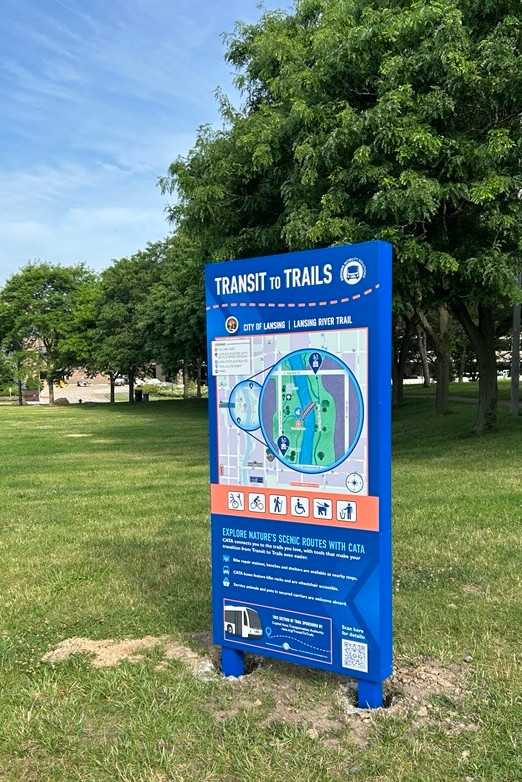 RideCATA's tweet image. 🌿🚍 Try something new this weekend with Transit to Trails! Hop on CATA to connect to the Lansing River Trail.

🛠️ New shelters include bike repair stations, racks, trash bins + wayfinding signs. 🚲✨

👉 MORE: cata.org/TransitToTrails

#rideCATA #TransitToTrails #PublicTransit