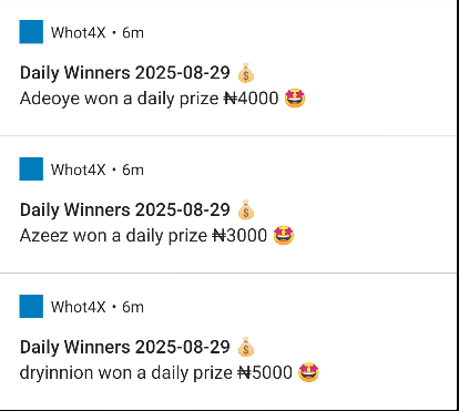 whotfox's tweet image. Top 3 winners got daily reward!

#realcash #whot #GamblingX