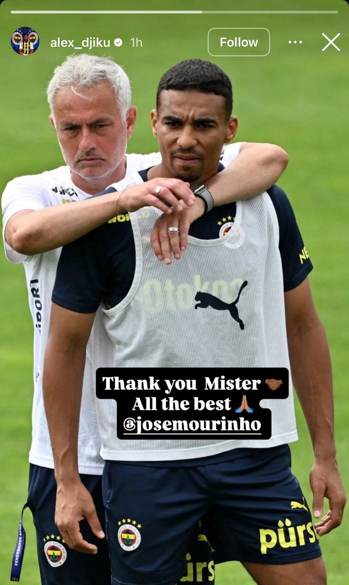 The boss knows best. <a href="/Fenerbahce/">Fenerbahçe SK</a> #mourinho