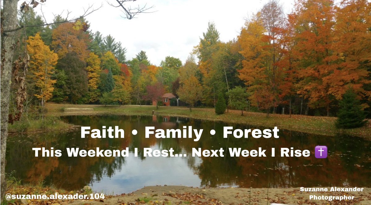 SuzAlexander61's tweet photo. This Weekend I Rest… Next Week I Rise ✝️

🌿 Truth Over Trend: Preparing in Faith

Friends, this long Labor Day weekend I’ll be stepping away from social media and our Truth Over Trend series to fill my soul with Faith, my heart with Family, and my body grounded in the Forest
1/ https://t.co/LrgEPBMih0