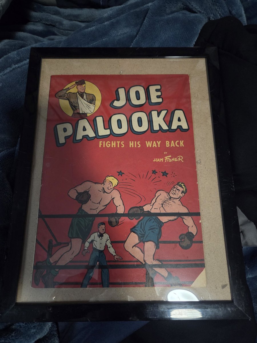 My aunt gave my mom a bunch of stuff that was my great grandfather's and this comic was given to him after he got back from world war 2. (The dedication was from November of 1945) just thought it was cool.