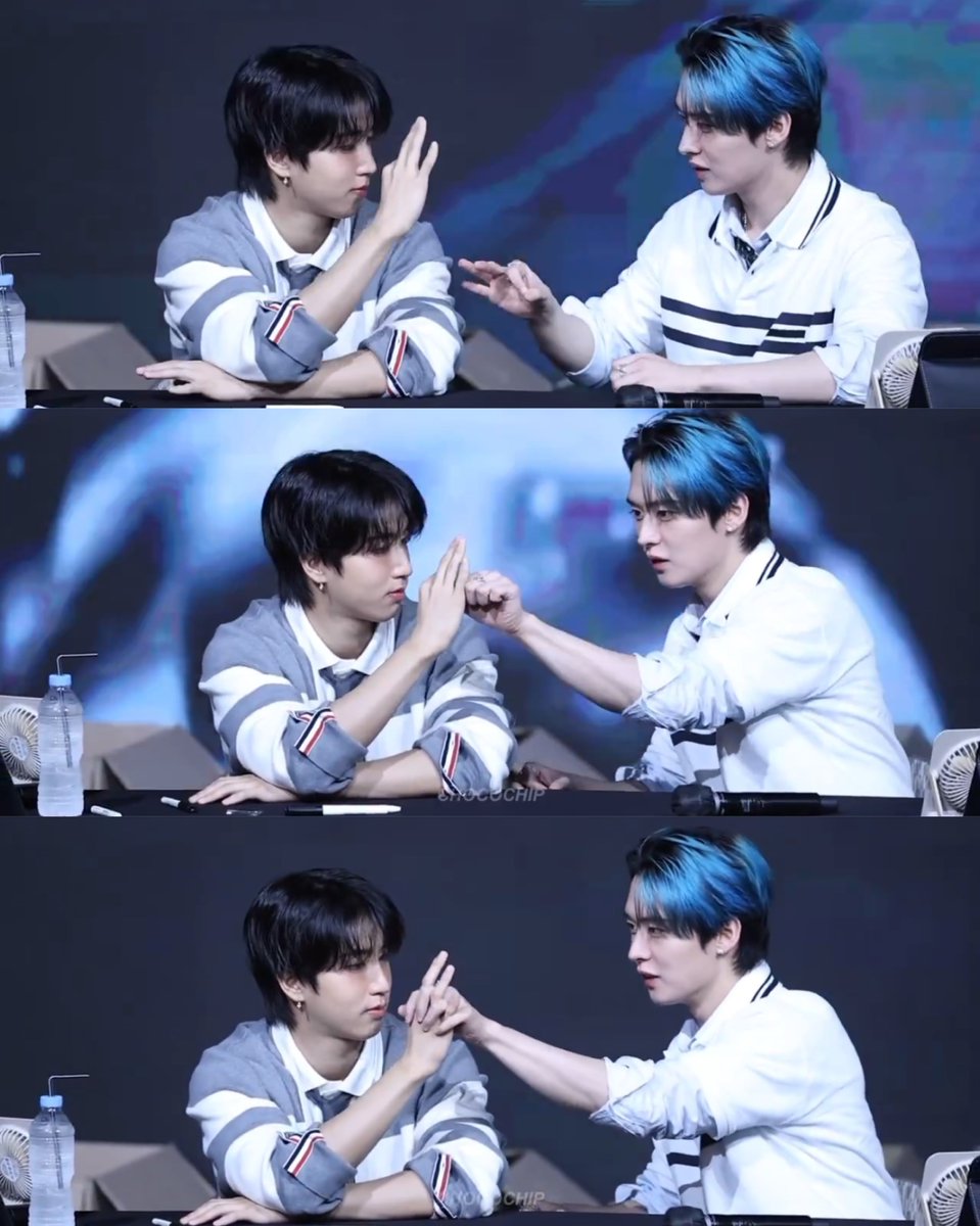 hanmingg's tweet image. LEEKNOW WHAT KIND OF FLIRTING IS THIS OHMYGOSHHHH