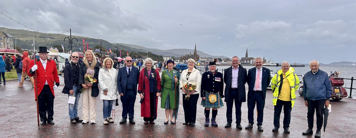 Great start to this years #Largs Viking Festival. Great to see so many people enjoying themselves. I was delighted to open the Festival and look forward to the many events taking place this weekend and in the coming week #Festival #Community