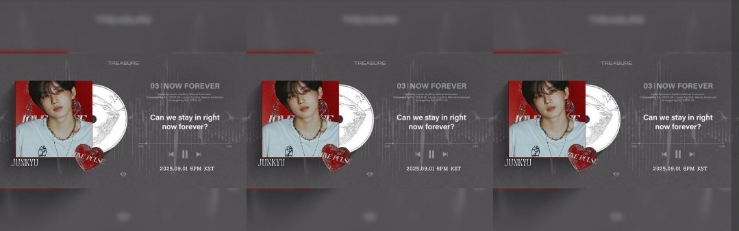 📌#JUNKYU CHOEAEDOL 08/30

&gt;Don't break the banner if it's 1:3. Post a non-square photo for your own hearts or drop on the banner.
&gt;If the banner is square, you may save &amp; upload it or drop your hearts on the banner
&gt;Collect &amp; save EVER hearts

SURVEYS: tinyurl.com/2025JVTChoeae