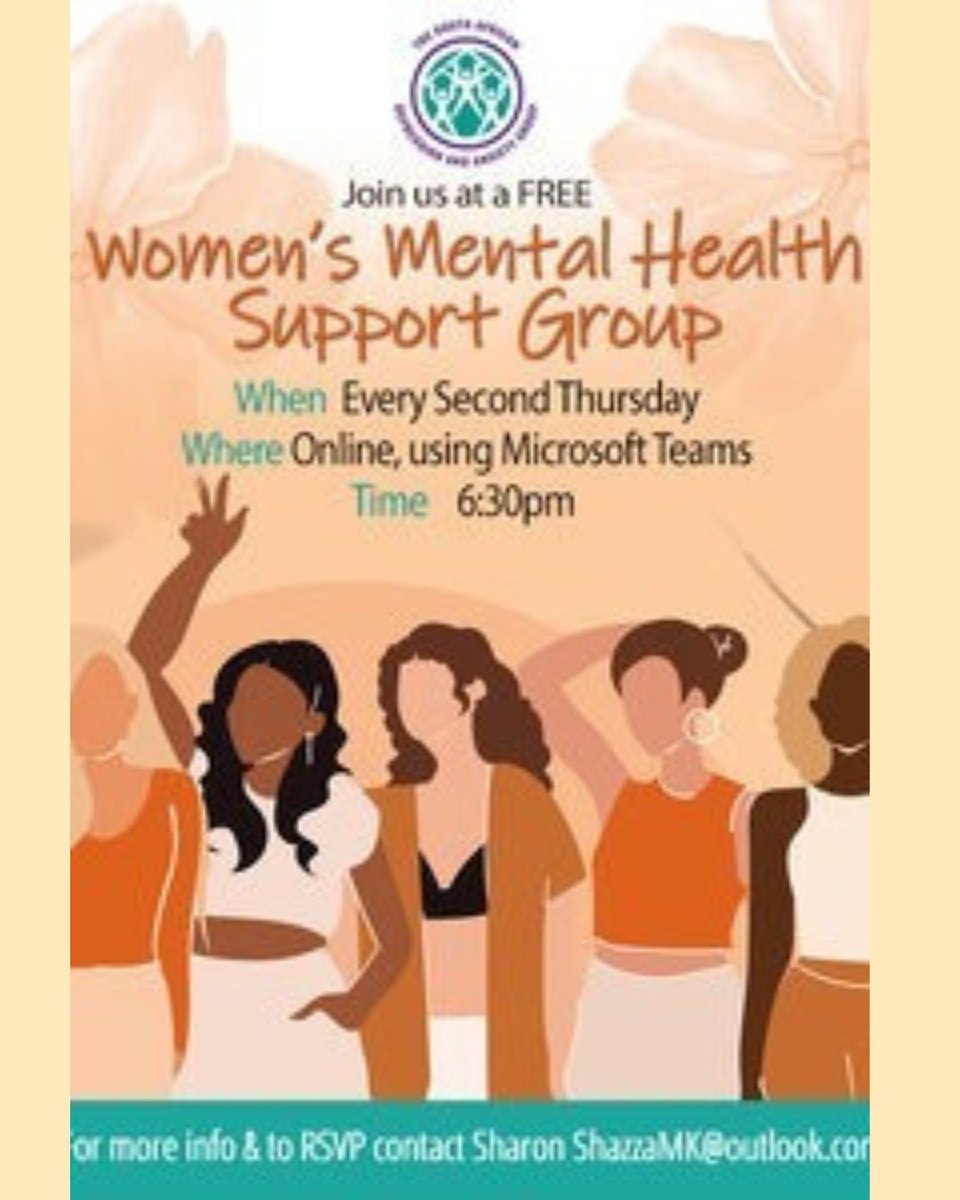 TheSADAG's tweet photo. Every woman deserves a space where her voice is heard, her struggles are understood, and her healing is supported. That’s why SADAG has created Women’s Mental Health Support Groups across different topics and needs - safe spaces where women can connect, share, and uplift one https://t.co/iuhWHLI79R