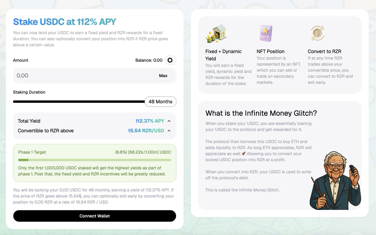 dONฮโก๏ธCrypto (@dcryptoinfo) on Twitter photo 100๋ง๊ฐ์ $ETH ์ถ์ ์ ๋ชฉํ๋ก ํ๋ <a href="/rezervemoney/">Rezerve Money ๐ฐ</a>
Rezerve Money๋ ์ปค๋ฎค๋ํฐ์ DeFi๋ฅผ ๊ธฐ๋ฐ์ผ๋ก ์ด์๋๋ ํ์ค์ํ ์ฌ๋ฌด ์ถ์ ํ๋กํ ์ฝ๋ก, 100๋ง ETH๋ฅผ ์ถ์ ํ๋ ๊ฒ์ ๋ชฉํ๋ก ํ๋ค. ๋ด๋ณด ๋์ถ, ์ฑ๊ถ ํ๋งค, ๊ทธ๋ฆฌ๊ณ ๋ฆฌ๋ฒ ์ด์ค ์์ต๋ฅ ์ ํตํด ์ด๋ฅผ ์คํํ๊ณ ์ ํ๋๋ฐ.
100๋ง๊ฐ์ $ETH ๋ฅผ ํ๋ณดํ๊ฒ ๋ค๋ 100๋ง๊ฐ์ $ETH ์ถ์ ์ ๋ชฉํ๋ก ํ๋ <a href="/rezervemoney/">Rezerve Money ๐ฐ</a>
Rezerve Money๋ ์ปค๋ฎค๋ํฐ์ DeFi๋ฅผ ๊ธฐ๋ฐ์ผ๋ก ์ด์๋๋ ํ์ค์ํ ์ฌ๋ฌด ์ถ์ ํ๋กํ ์ฝ๋ก, 100๋ง ETH๋ฅผ ์ถ์ ํ๋ ๊ฒ์ ๋ชฉํ๋ก ํ๋ค. ๋ด๋ณด ๋์ถ, ์ฑ๊ถ ํ๋งค, ๊ทธ๋ฆฌ๊ณ ๋ฆฌ๋ฒ ์ด์ค ์์ต๋ฅ ์ ํตํด ์ด๋ฅผ ์คํํ๊ณ ์ ํ๋๋ฐ.
100๋ง๊ฐ์ $ETH ๋ฅผ ํ๋ณดํ๊ฒ ๋ค๋