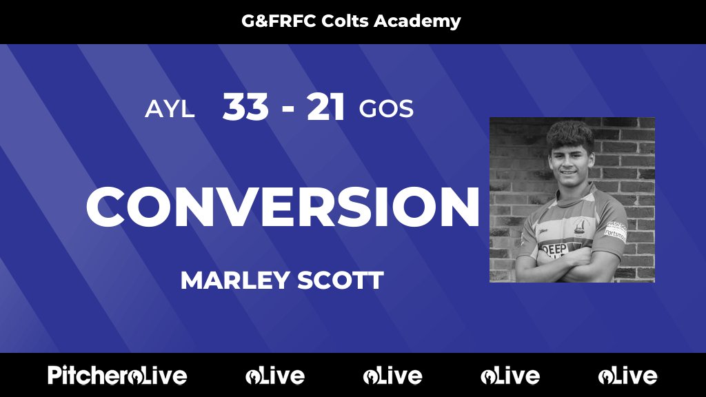 70': Marley Scott kicks a conversion for Gosport &amp; Fareham RFC 🙌
#AYLGOS #Pitchero
gosportrugby.club/teams/32812/ma…