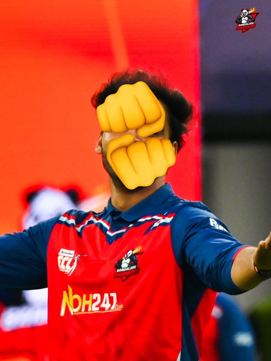 blrbashersECL's tweet image. Mystery mode OFF ➝ Superstar ON 💥 
Swipe to see who this Basher is 👉

#BangaloreBashers #ECLT10 #Cricket #PandaGang #Season3 | @eclt10league

(Bangalore Bashers, ECL, Cricket, Panda Gang, Season 3)