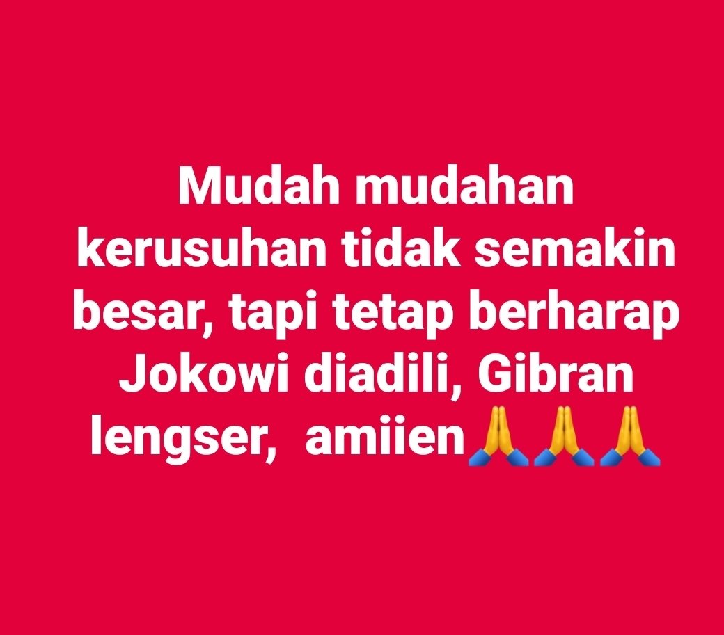 Jangan terprovokasi, tetap fokus ke akar permasalahan gaes🙏🙏