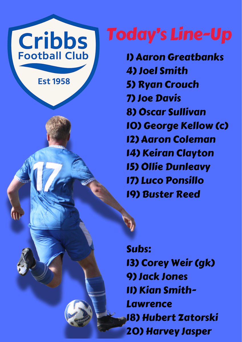 Today’s Squad✍️

New signing Jack Jones features in the squad for the first time after his move from Hallen.

#bristolfootball