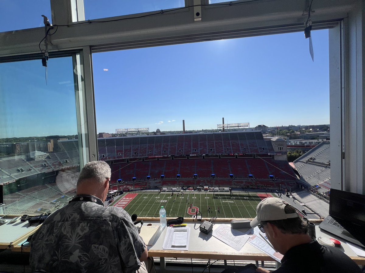 TylerDanburg's tweet photo. Good morning Columbus!

No. 1 Texas and No. 3 Ohio State clash in college football’s highest ranked season opener in eight years. 

Join @PaulKeels, @JimLachey64, @SkipMosic, Colin Barringer, DR Railsback, JJ Hale and me on the Ohio State Sports Network starting at 10:30! https://t.co/F41emxN7Tm