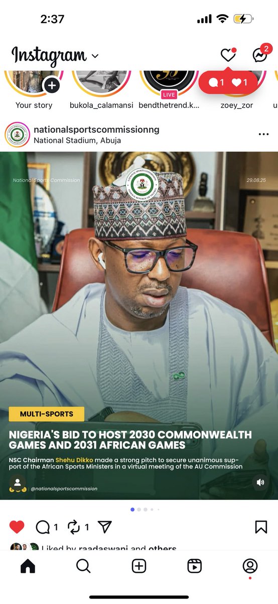 EXCITING NEWS FOR SMES: 

1: Nigeria is bidding for the 2030 Centenary Commonwealth Games and the 2031 African Games.

2: The President <a href="/officialABAT/">Bola Ahmed Tinubu</a> has approved that the Chairman <a href="/NatSportsComm/">National Sports Commission</a> <a href="/ShehuDikko/">Shehu Dikko</a> should go ahead with the applications. <a href="/NigeriaGov/">Government of Nigeria</a> 

3: We have the