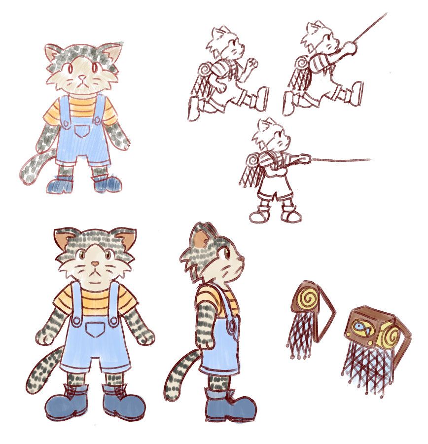 TimesoftGames's tweet photo. Some of the early concept art of Catto
#cattopia #godotengine #indiegame #indiedev #gamedev #games #cats #art #conceptart https://t.co/DzGnBLpIUL