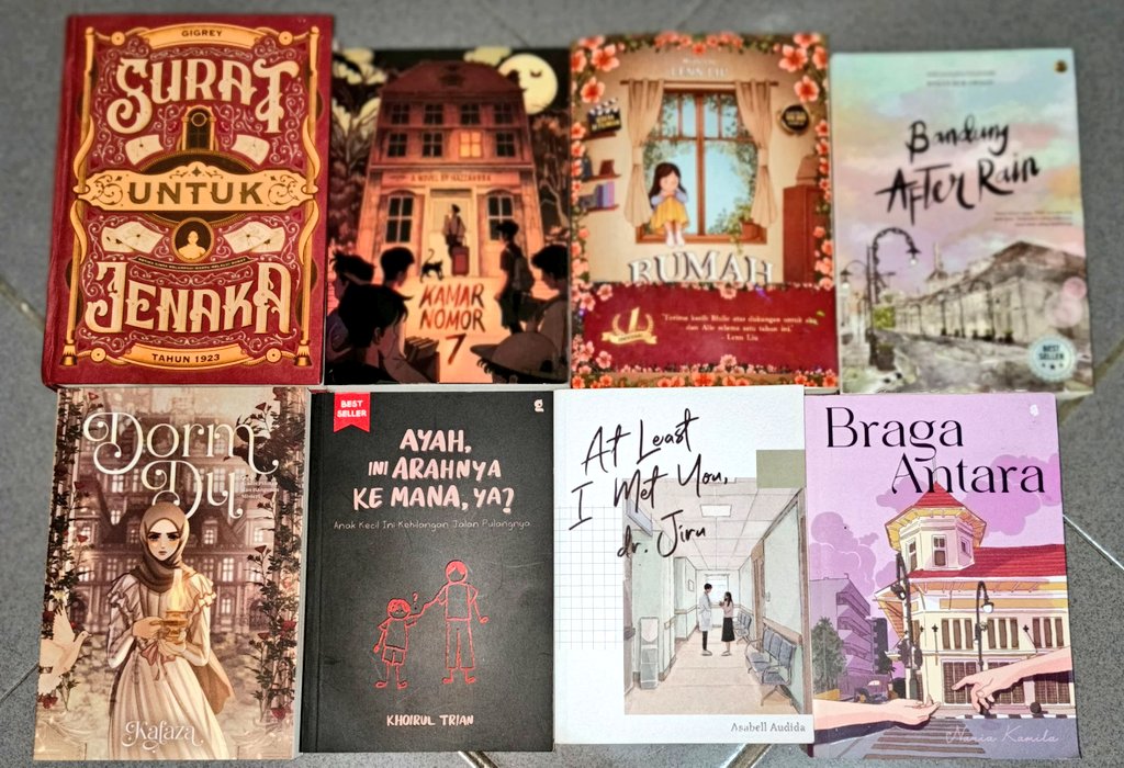 𝒩ara's jual want to sell wts preloved buku novel tweet media