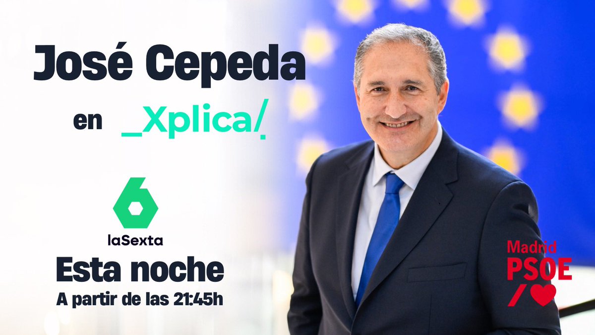 Esta noche, estaré en <a href="/laSextaXplica/">laSexta Xplica</a> para analizar la actualidad política de la semana.

📺 ¡Coge el mando y pon <a href="/laSextaTV/">laSexta</a>! Nos vemos a las 21:45h.

#Adelan7e 🌹