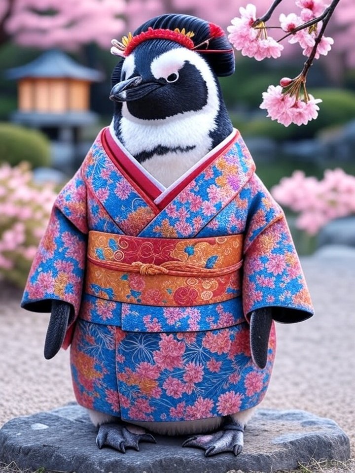 QT Japanese Beauty 🇯🇵🐧🌸