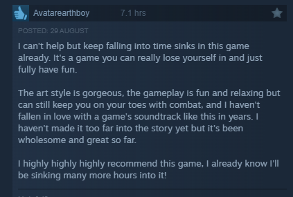 92%!! Let's gooo, we love reading these beautiful reviews! If you're playing on Steam, please consider leaving one, it helps enormously! #indiegames #knightling