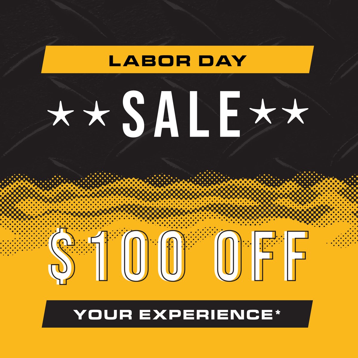 Book your spot this Labor Day weekend and use the code SAVE to take advantage of this exclusive discount.* Even better? Bring the whole crew along and make it a trip to remember.

⏰ Limited-time Labor Day savings
🏖️ Family-friendly fun for everyone
🌟 Memories that will last a
