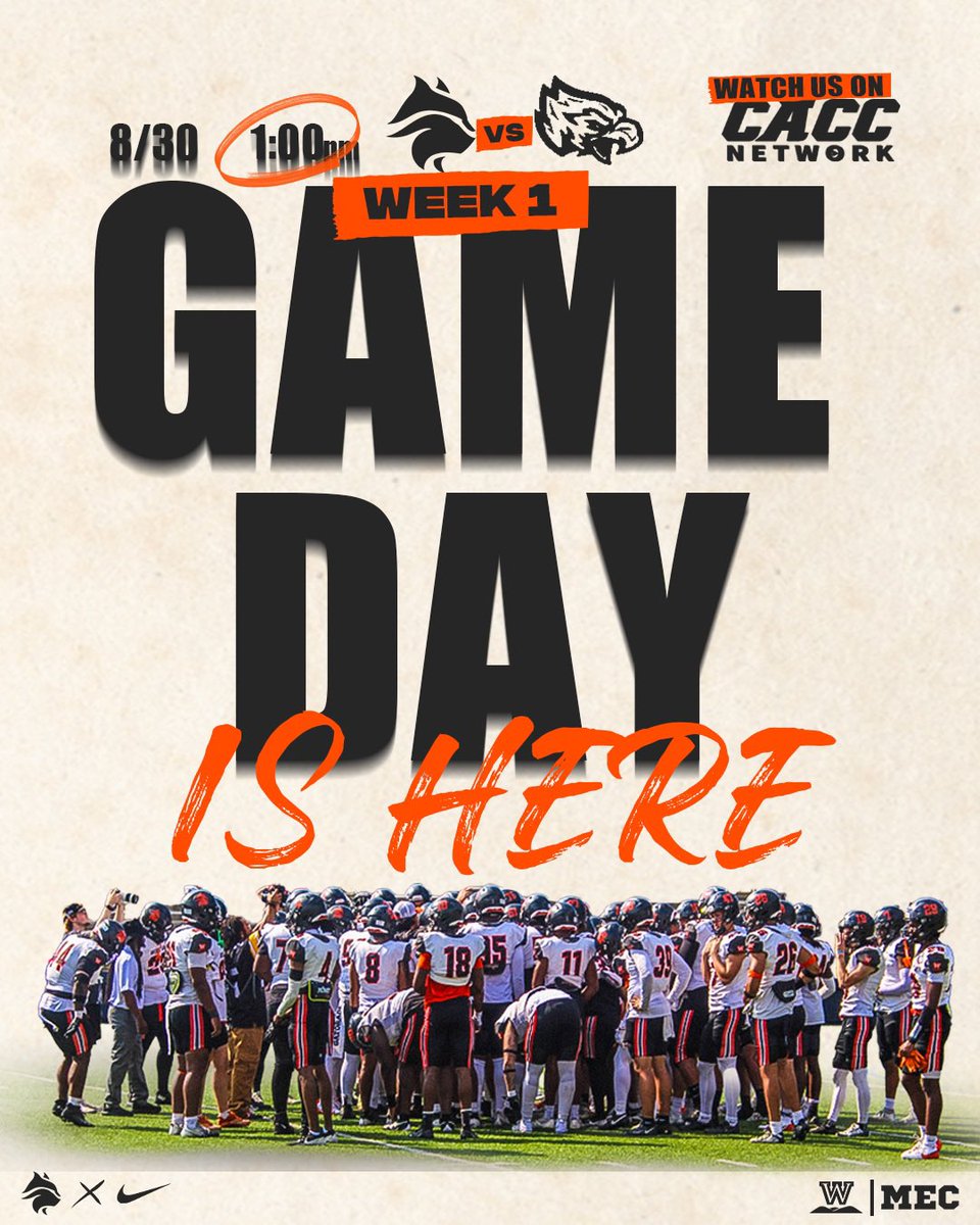 GAMEDAY IS FINALLY HERE!

1PM Vs. Post #letsgocsts