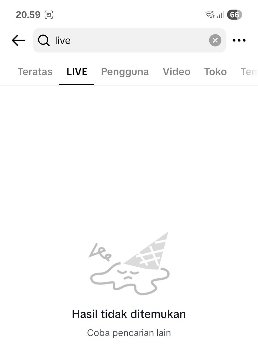 xy_zza's tweet image. Gaiiss ada yang sama ngak tiba&quot; live di tiktok ngak bisa / hilang #livehilang #tiktokerror #error