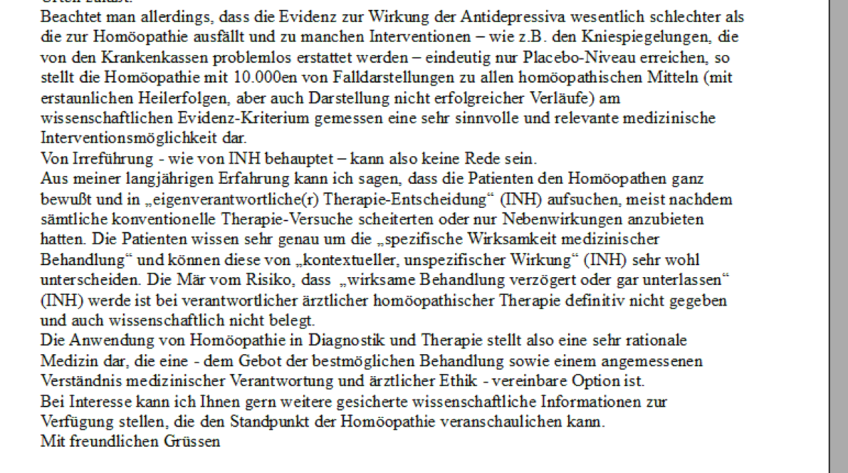 #Homöopathie
<a href="/homeopathy_inh/">INH - Informationen über Homöopathie</a> 
<a href="/drluebbers/">Dr. Christian Lübbers</a> 
(2)