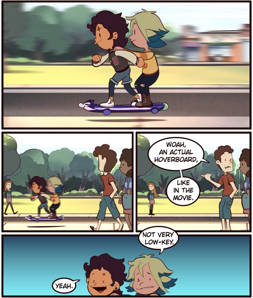 Flying Downtown #TheOwlHouse #toh