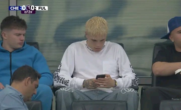 ♻️ Live' 65

Chelsea 2-0 Fulham 

Garnacho rewatching the Grimsby vs Manchester United match on his phone 😂😂😂😭😭😂😂

#cfc #mufc #LFC #AFC #mancity #BBNaija #epl #CHEFUL #joaopedro #Chelsea