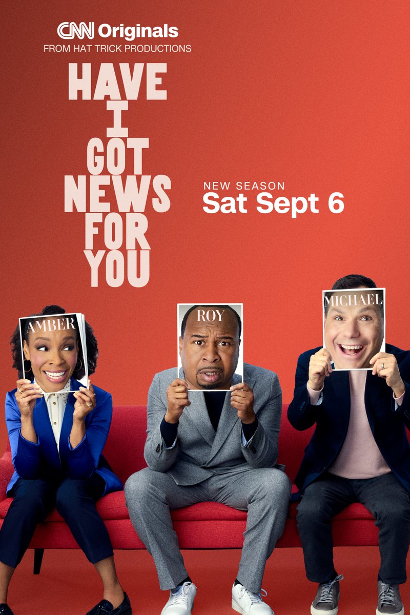Breaking News: HAVE WE GOT NEWS FOR YOU! In just one week, HIGNFY will be returning for even more laughs with an all-new season. Season 3 premieres Saturday, September 6 at 9p ET/PT on <a href="/CNN/">CNN</a>