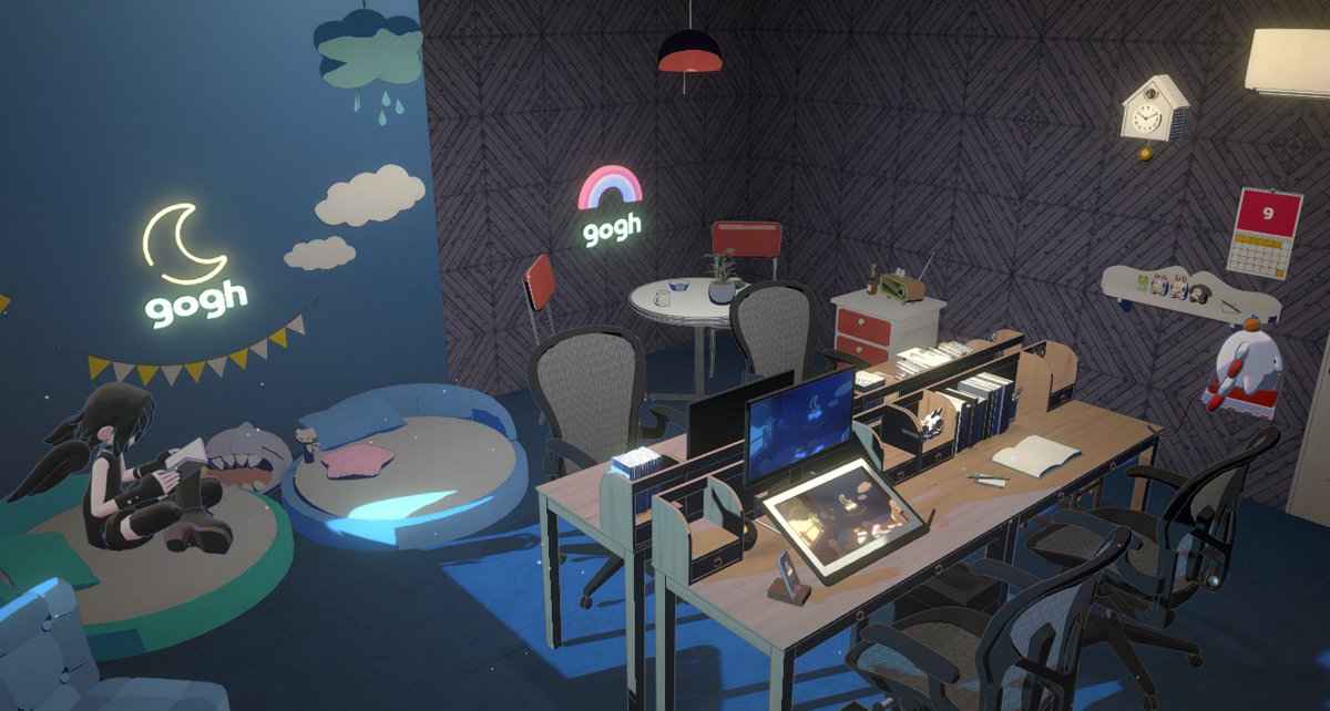 マルチルームで作業を始めました！
一緒に作業しませんか？
store.steampowered.com/app/3213850/

マルチルームID：109775242363456718
#gogh #goghOnSteam 
読書がした～い！ので、0時半くらい？まで開けています！お気軽にどぞっす！