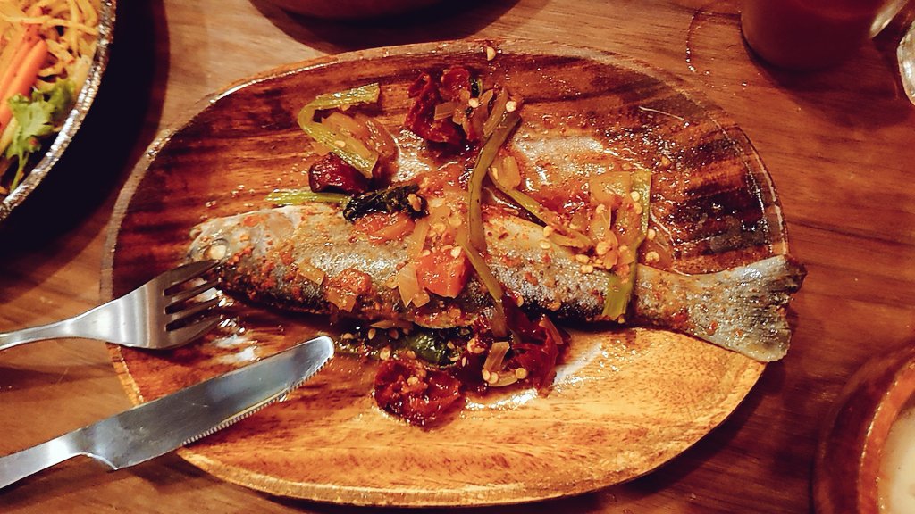 ブータン料理全部辛くておいしかった🌶️ 