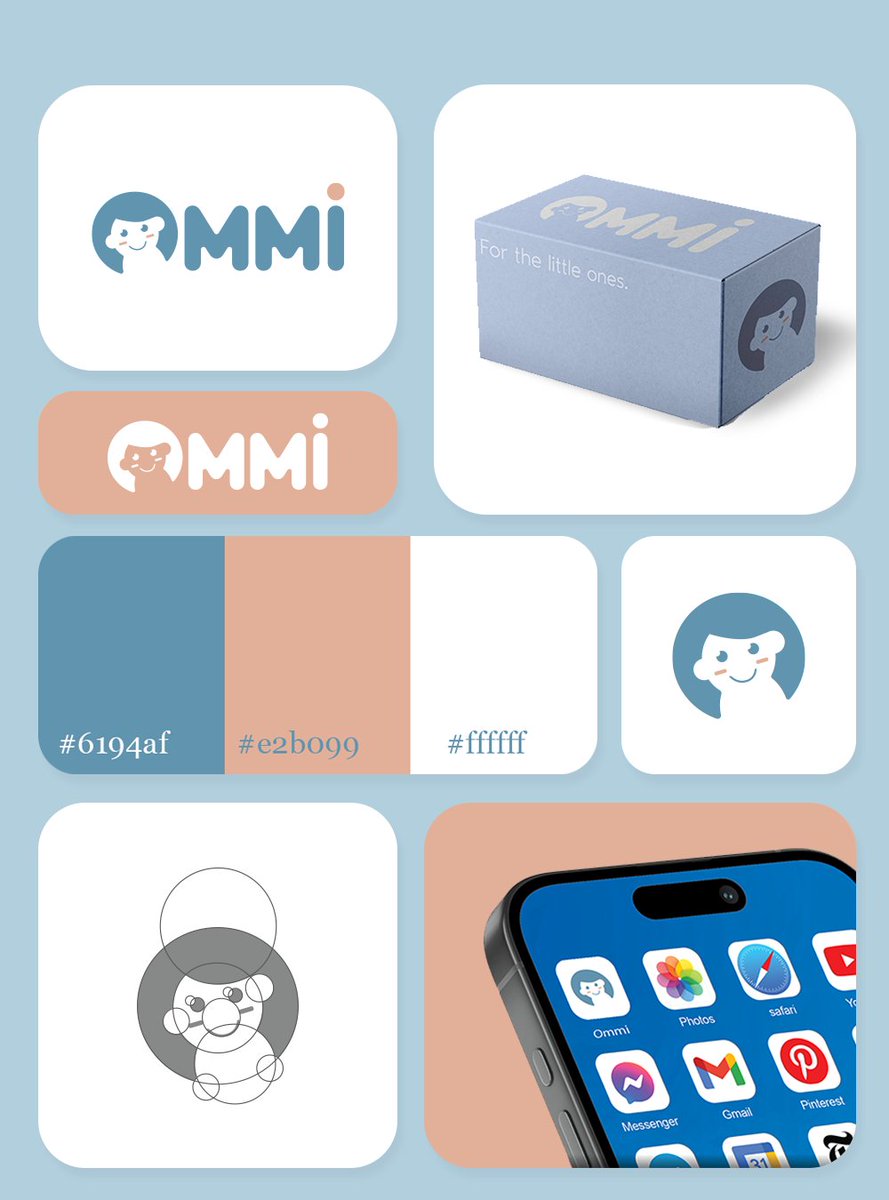 maxgraphdesign's tweet image. New Project Spotlight ✨
I had the pleasure of designing a logo for Ommi, a modern baby brand who needed urgent help with their branding.

Need a logo that tells your brand’s story? DM me — I’d love to help!
(Link in bio)

#branddesigner #visualidentity #branding